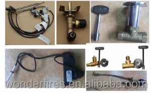 Outdoor Stainless Steel Natural Gas or LP Fire Pit Ring Burner and Flat Pan Kit with Electronic ignition System