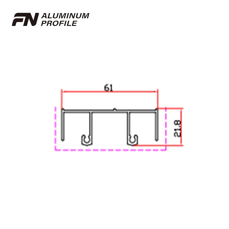 Extrusion for Curtain Wall Aluminium Window Profile Cheap aluminum Custom extrusion aluminium window profile price