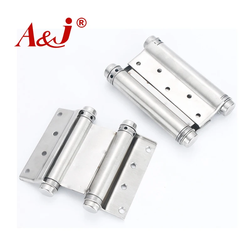 Stainless steel hinge double action spring hinge