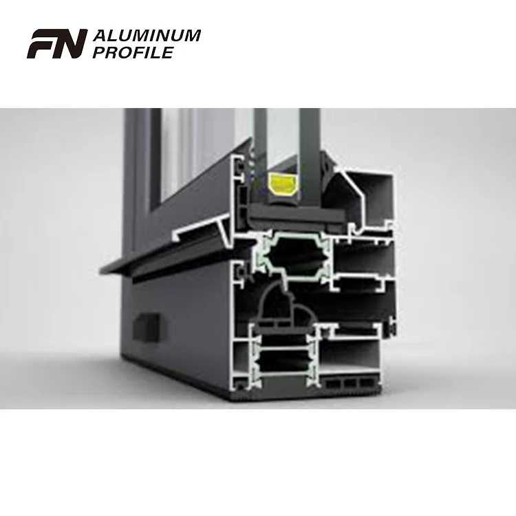 Алюминиевая рамка, Раздвижная стеклянная дверь, окно, терморазрыв, светодиодный экструзионный алюминиевый профиль