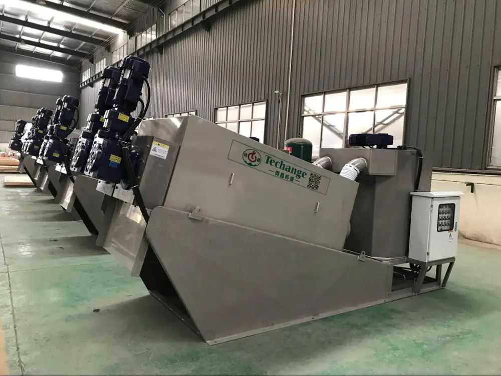 Proton Wira sludge press machine dewatering screw press