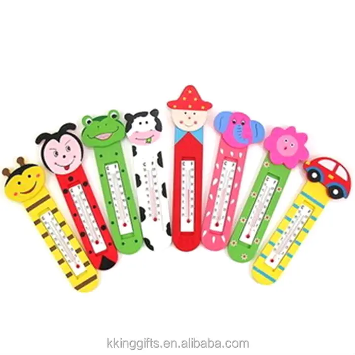 Carton design funny shaped digital magnet thermometer to 100 degree