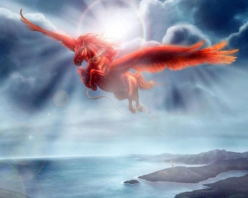 Оптовая продажа, 5D Алмазный алмаз, сделай сам, кристалл, стразы, искусство, красная лошадь, угол, полная дрель, смола, вышивка крестиком, мозаика, живопись