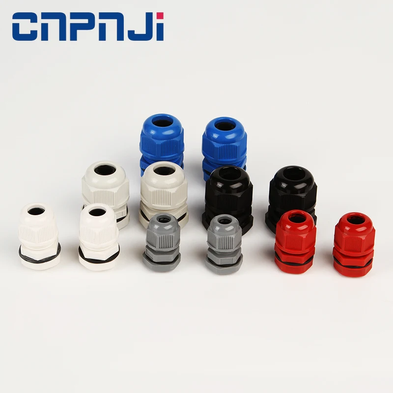 Industrial liquid tight 3/8 inch NPT thread Size water tight cord grip cable gland with nut gasket