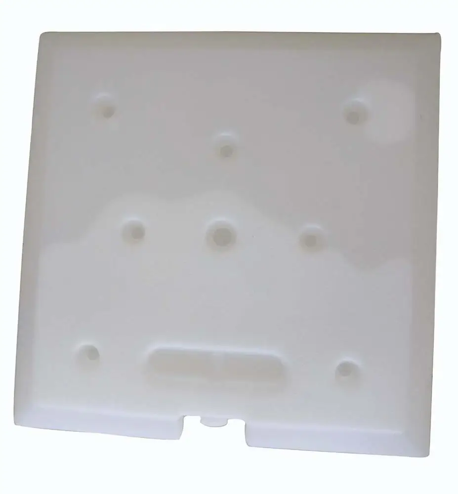 Hard shell plastic blue ice refrigerant gel pack for vaccine shipping