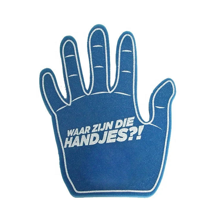 Одобренная перчатка для приветствия EVA, большая ручка из пенопласта с различным дизайном