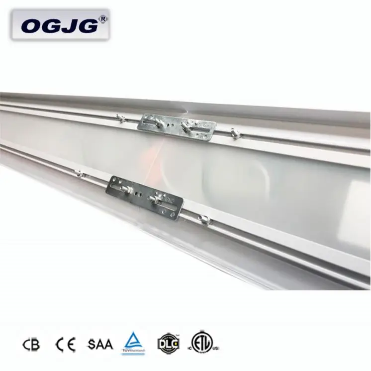 Factory Supply 20w 40w 50W 60w 80w Double Tube both sides Emitting Led Pendant lamp cloakroom pull switch dimmable linear lights