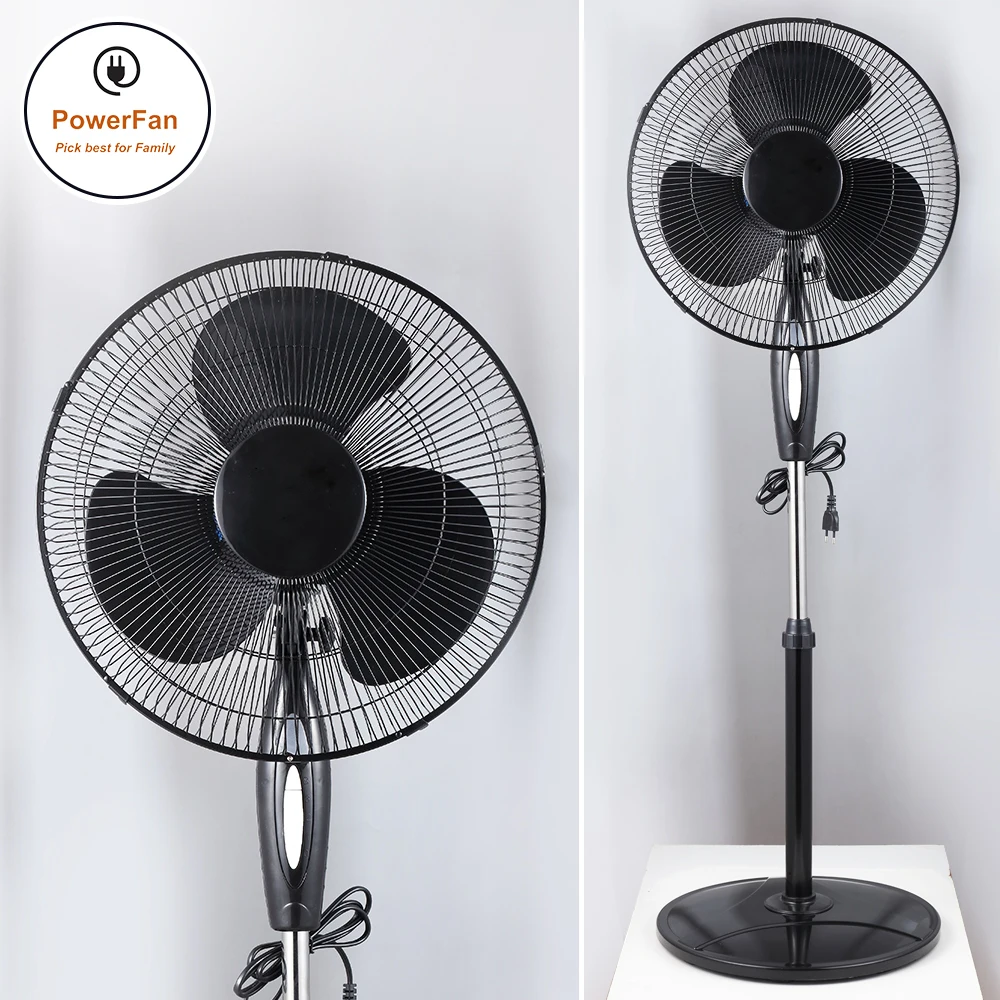 
China 220V 16 Inch Floor Standing Fan Used Electric Home Appliance 