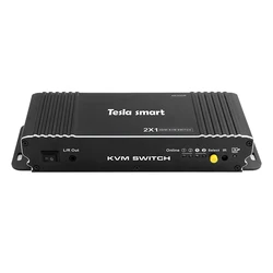 Factory selling 2 port HDMI KVM Switch 4K@60Hz for home/office/game using