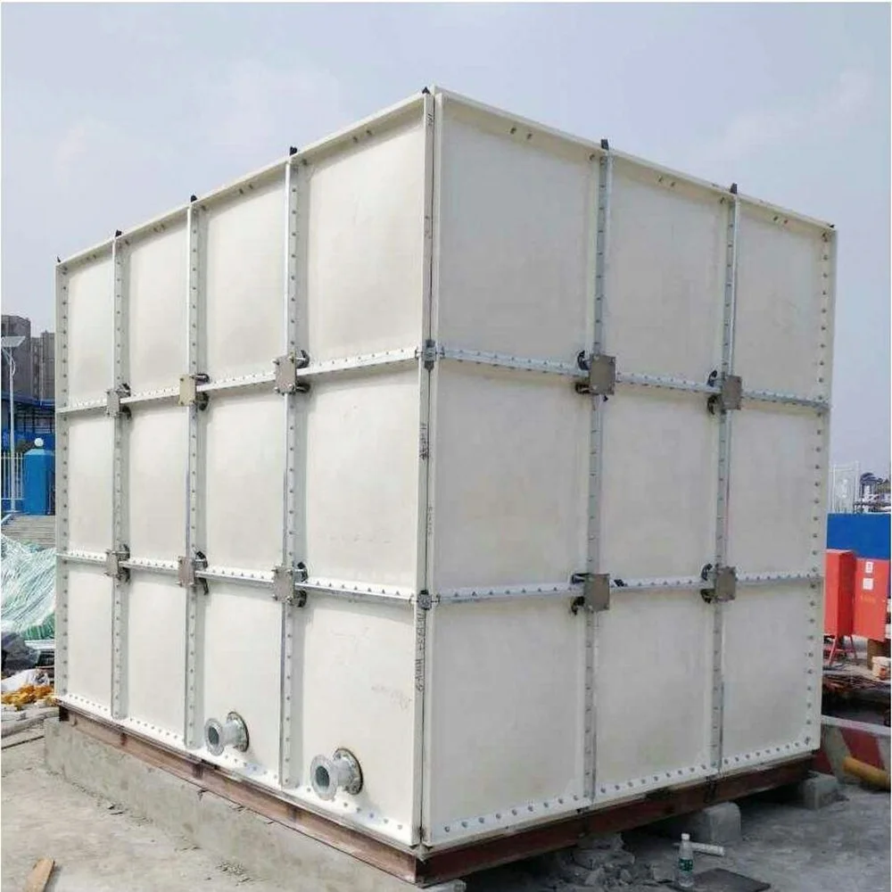 Good Faith Factory Hot Sale Storage Square Type Smc Frp Grp Composite Water Tank