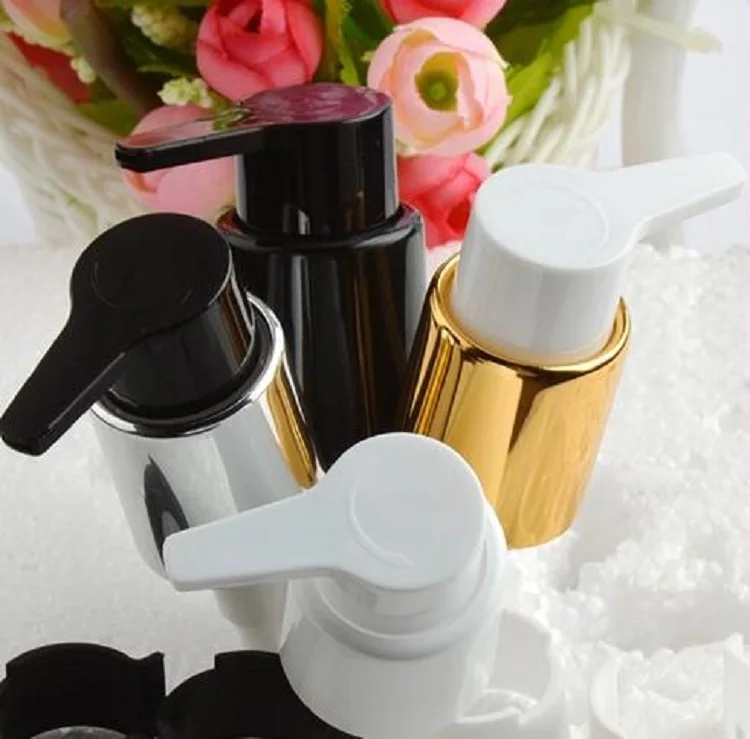 500ml long neck PET plastic empty bottle, long mouth large pump head bottle for shampoo