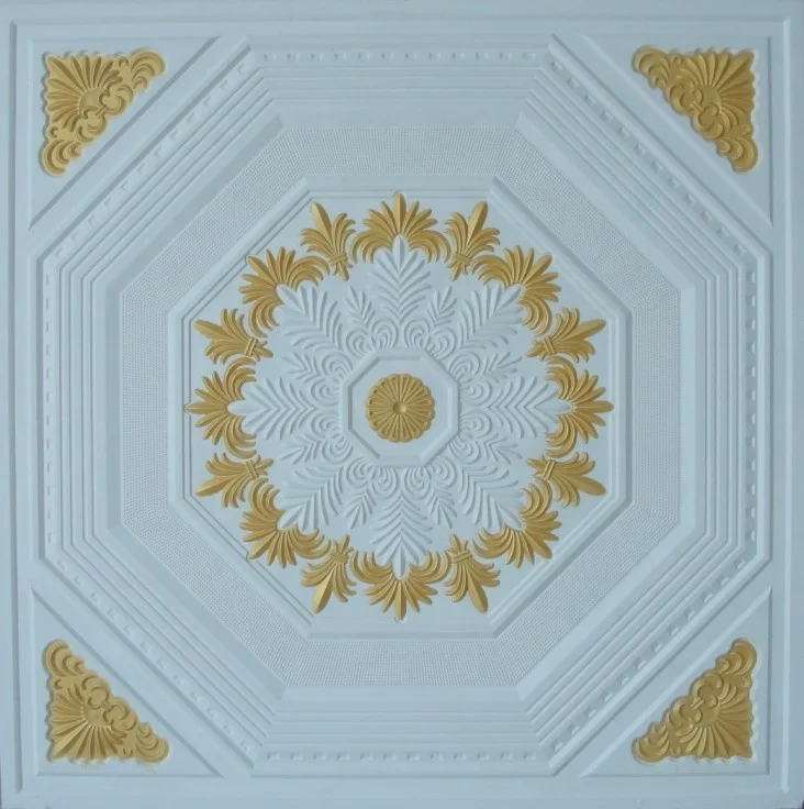3D painted colorful gypsum ceiling tiles/gypsum ceiling board price