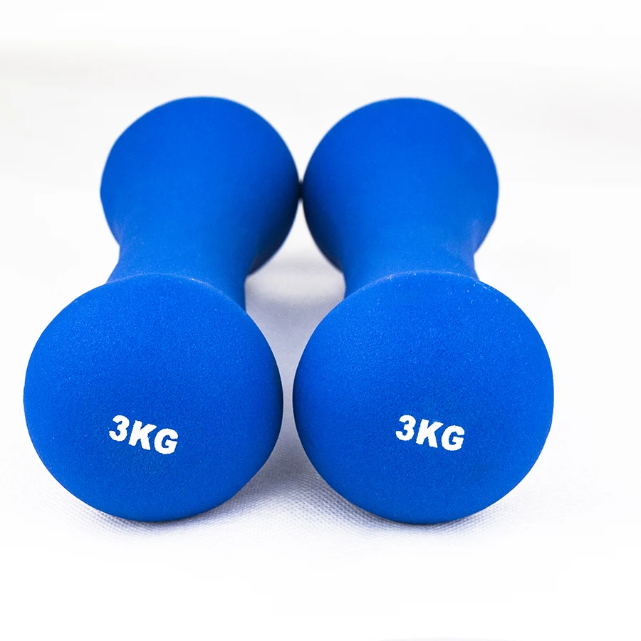 Best selling bone shape neoprene dipping dumbbells