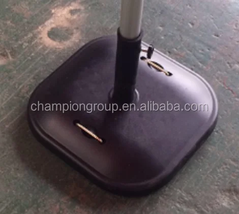 square concrete umbrella base