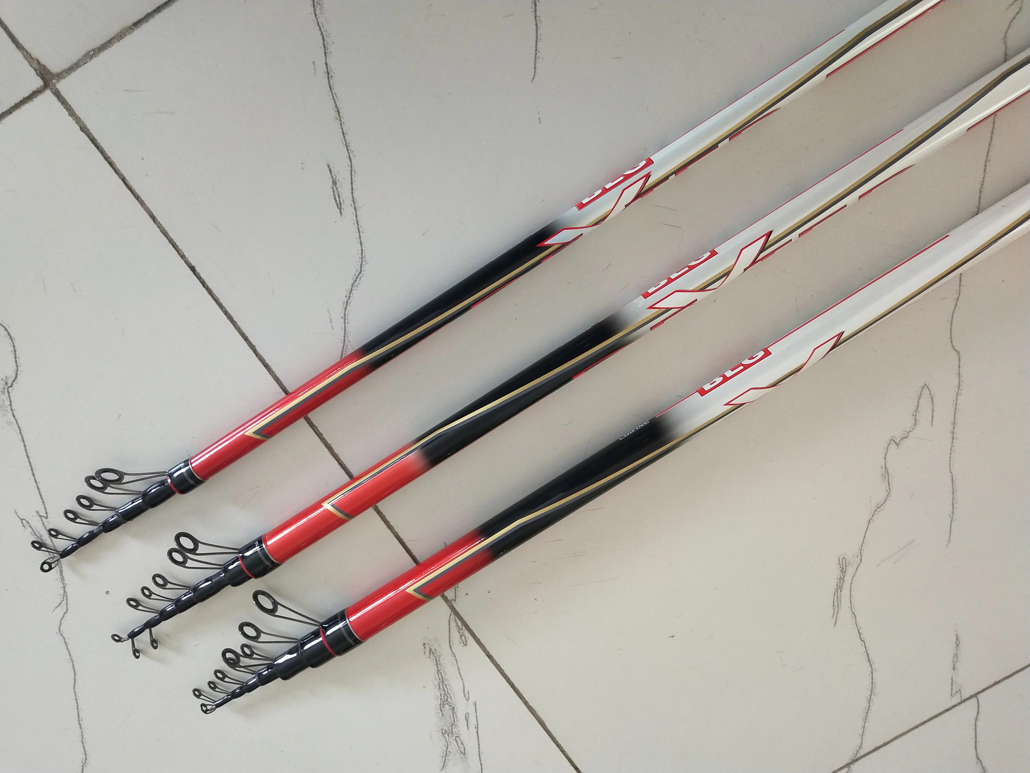 Carbon  telescopic bolognese fishing rod 4m 5m 6m 7m 10-40g