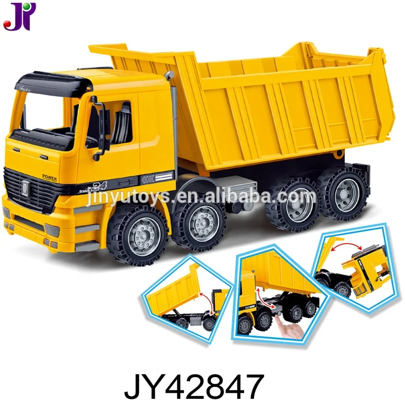 
1:22 Plastic Jumbo Friction Construction Dump Truck Engineering Vehicle Toy for Sale  (60705830322)