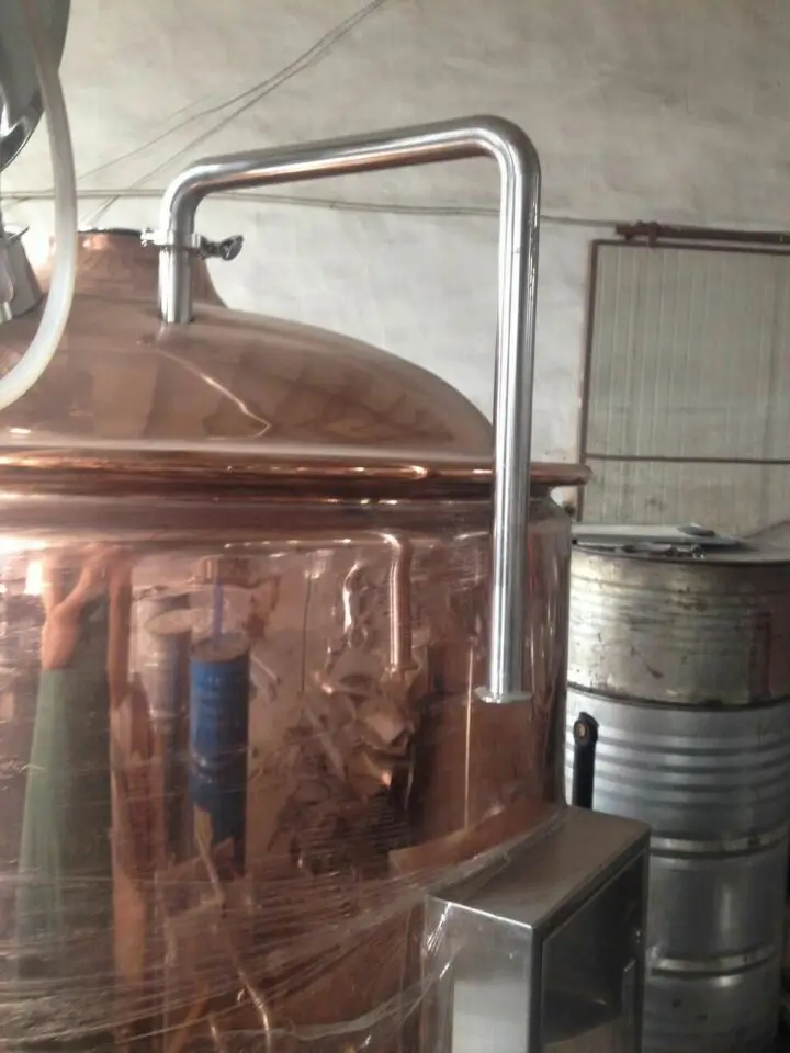 500l red copper kettle brew kit for sale, 500l brewery equipment