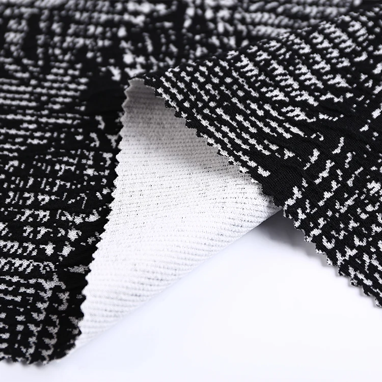 hot sale polyester viscose elastane yarn dyed plaid jacquard fabric clothing turkey istanbul