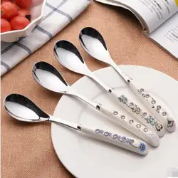 China Supplier Stainless Steel Dinnerware Set Porcelain Handle Cutlery Set