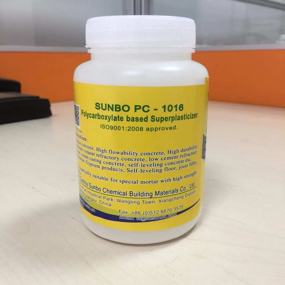 MPEG ploycarboxylate superplasticizer in concrete