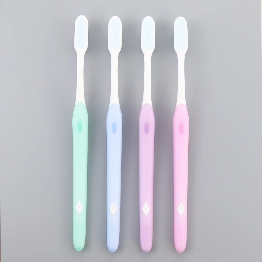 
latest design nano toothbrush with SEBS bristles from yanchen factory 