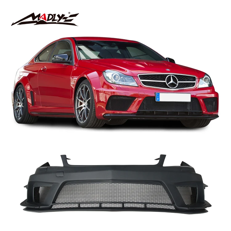 For 2012-2014 Mercedes Benz C Class W204 Coupe AMG style body kits for Mercedes Benz W204 body kit