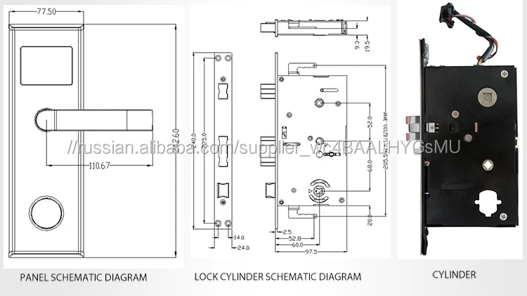 Отель RFID смарт-карта блокировка цифровой электронный wifi отель card замок