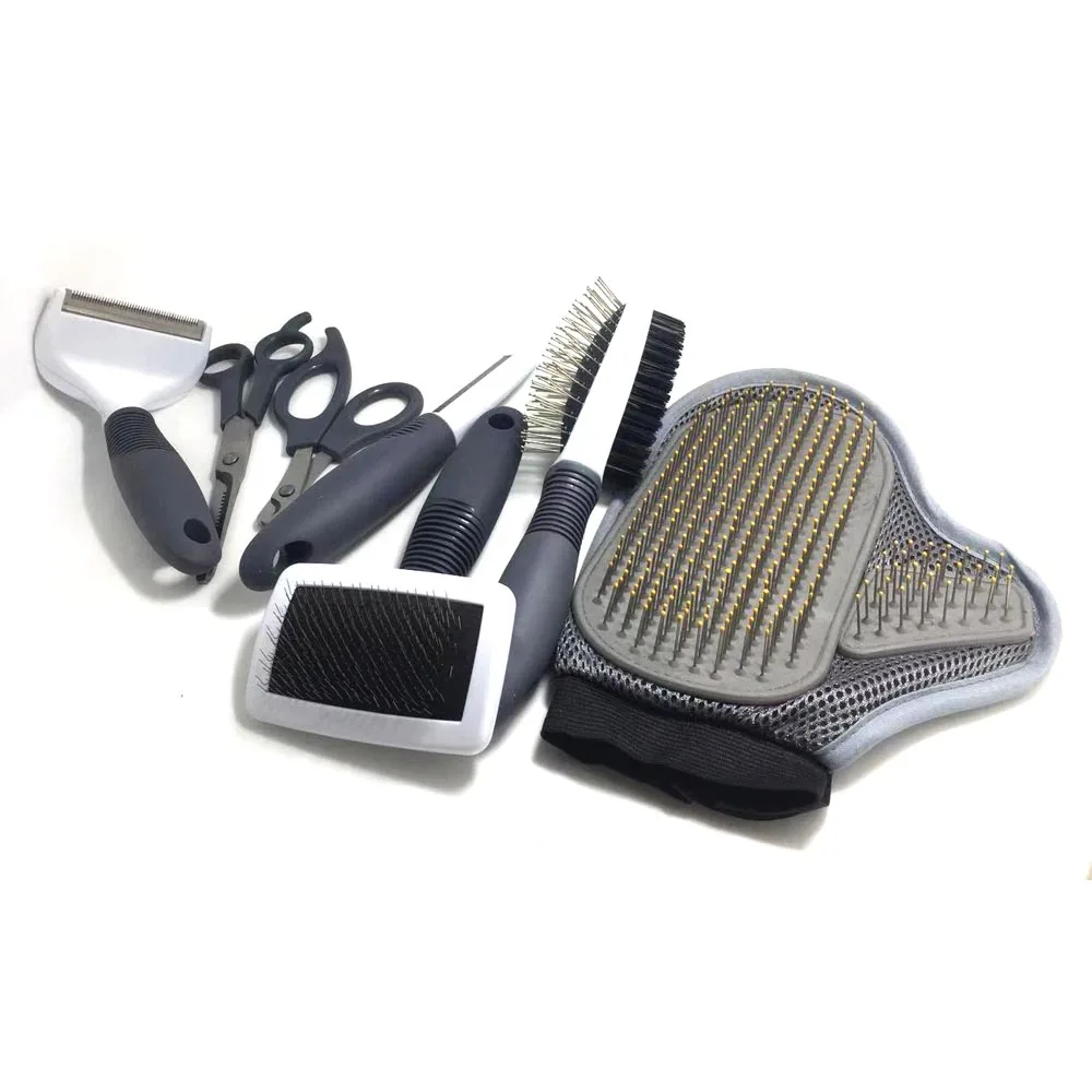 Professional Dog Grooming Hair Brush Dog Customized Pet Shedding Comb Cleaning Tool Care Brush