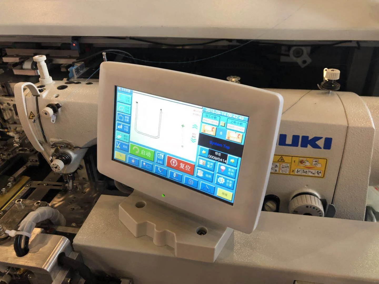 industrial automatic single needle patch pocket sewing machine TD-G-810C