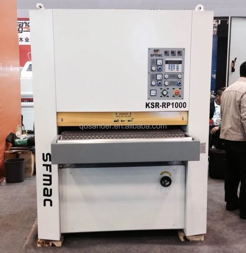 KSR-RP1000 wide belt wood drum sander for plywood