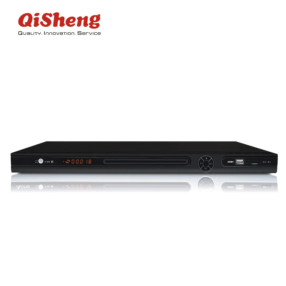 2/ 5.1 mid size DVD player with USB/cardreader