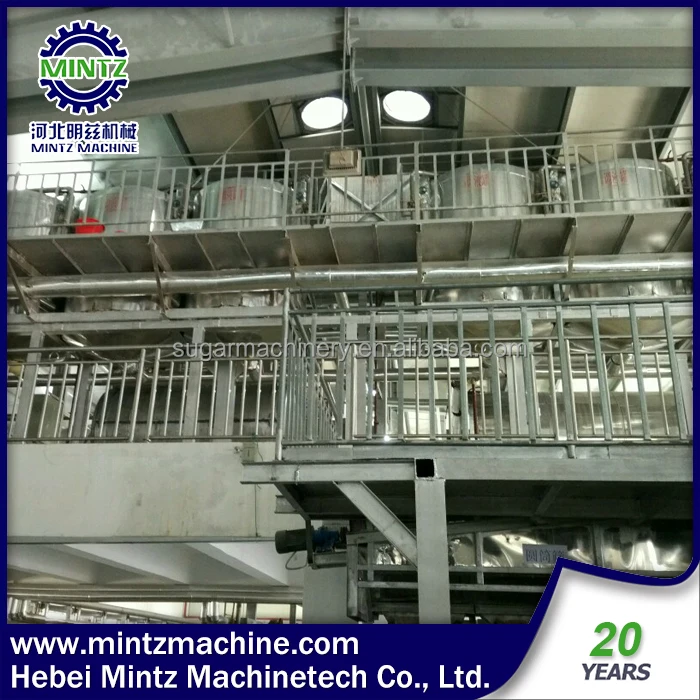 
China supply manufacturer refinery white sugar machine with competitive price 