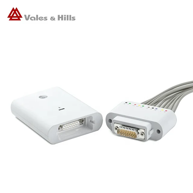 Mini wireless BLE electrocardiografo ecg with multi-function software