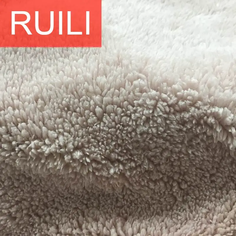 200gsm sherpa fleece used for bonded garment fabric