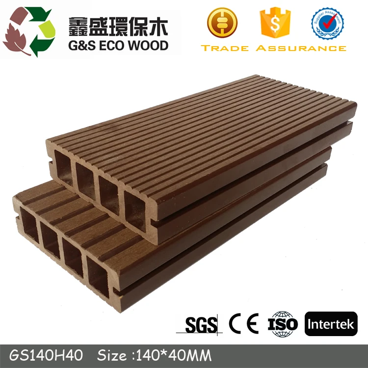 Factory price of bangkirai outdoor waterproof wpc decking