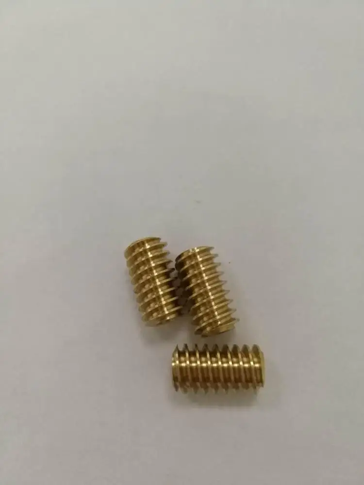  M0.2 M0.3 M0.5 микро маленький латунный спиральный червячный