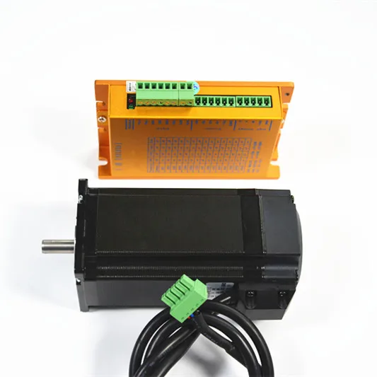 2 Фаза NEMA 23 замкнутый контур шаговый двигатель с Драйвером