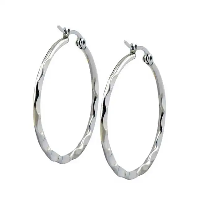 latest fashion big round shaped earrings, surgical steel round earring designs, wholesale ring shaped earrings