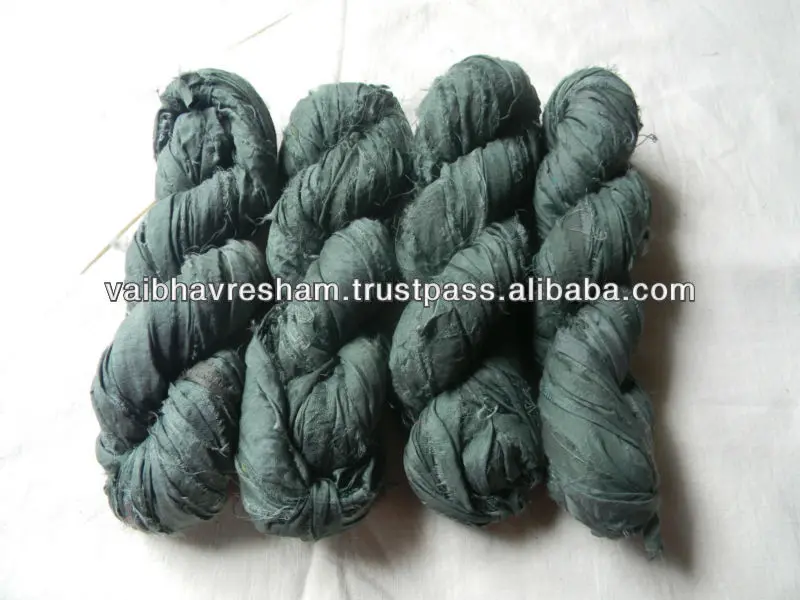 Recycled Sari Silk Ribbon For Knitting & Craft Work