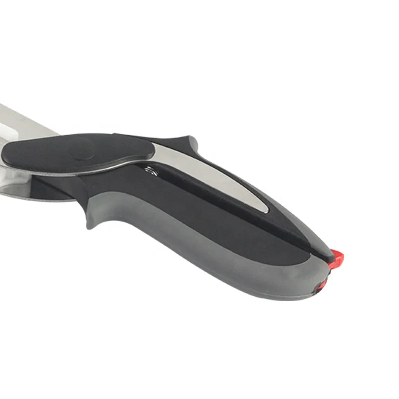 
Easy Cutting Professional 2Cr14s/s+PP+TPR heavy duty stainless steel multifunctional kitchen scissors Clever Food Scissors Food Scissors