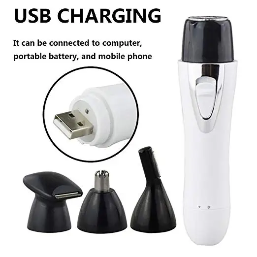 Lip Face Hair Removal For Women Sensitive Skin Pain-free Easy To Use & Clean - Womens Personal Eyebrow Razors Nose Trimmer