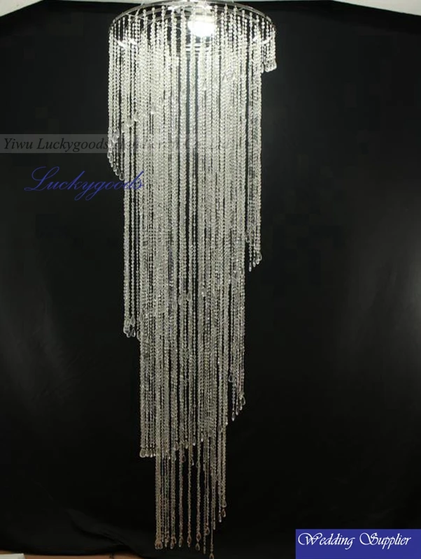 LDJ347 cheap decorative hanging acrylic chandelier for sale