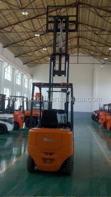 four wheel 2.5ton electric forklift truck