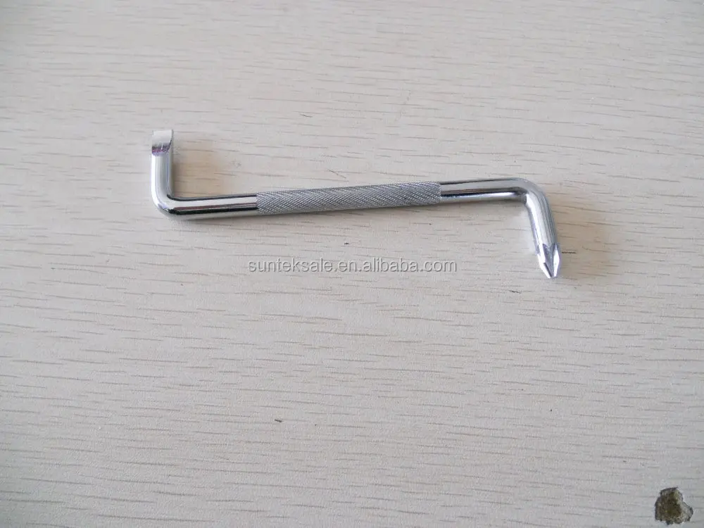 Z Type Spanner, Angle Driver(Pozi No.2 x 6mm Slot)