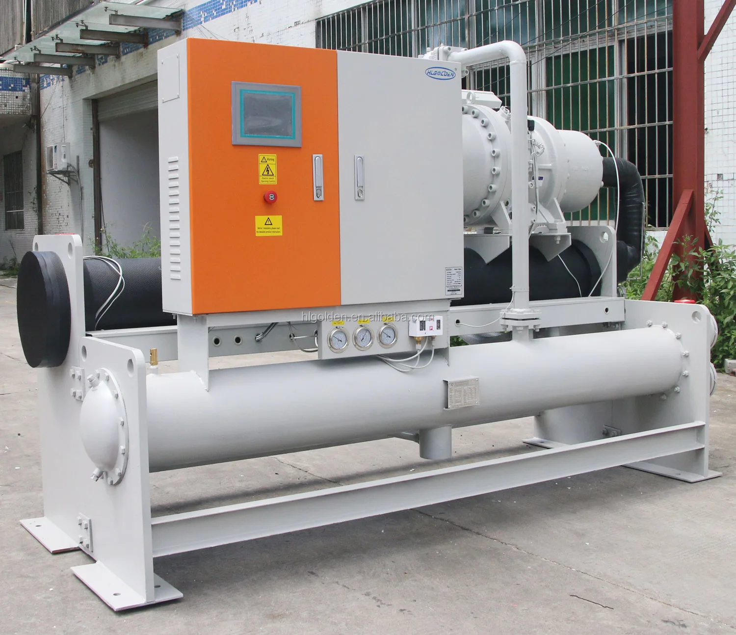 Water Chiller With Screw Type Compressor Industrial Water Cooling Chiller