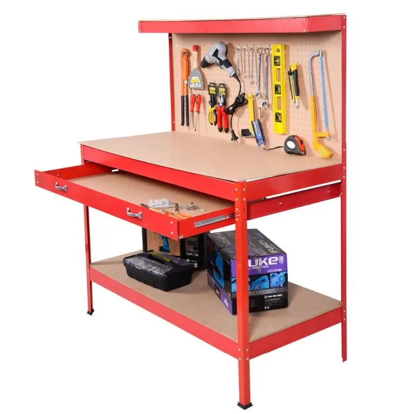 
Heavy duty work bench with drawer 