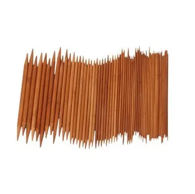 Natural Bamboo Knitting Needle, Sweater Knitting Needle Bamboo Double Pointed Knitting Needle.