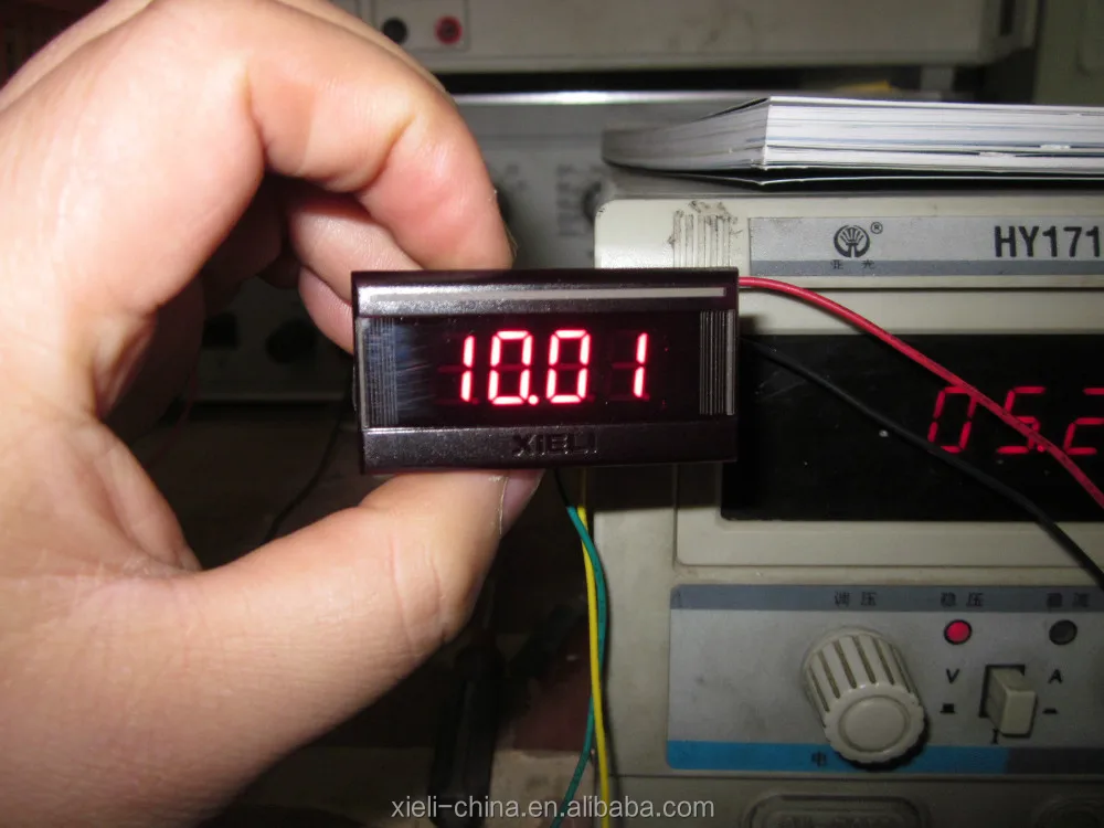 xl3600v mini voltmeter LED display