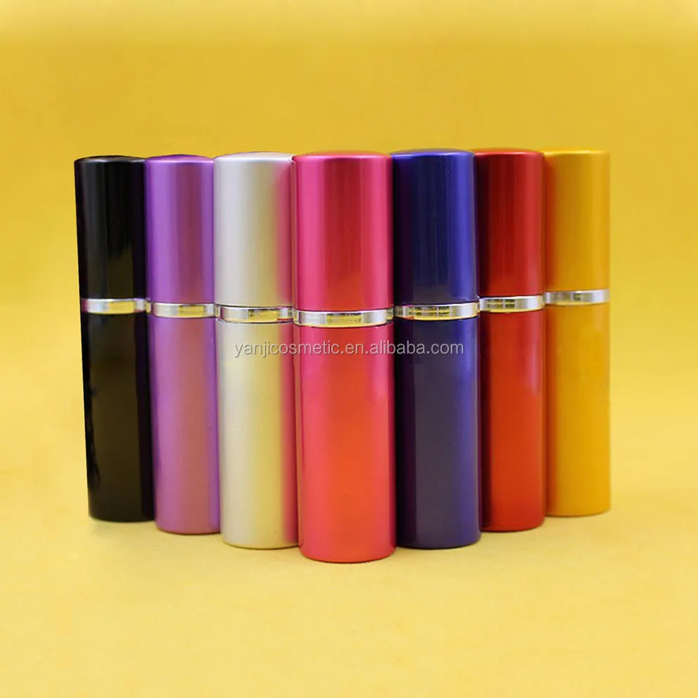 5ml, 10ml, 15ml, 20ml, 30ml, 50ml, 100ml, 120ml empty aluminum refill perfume atomizer spray bottle