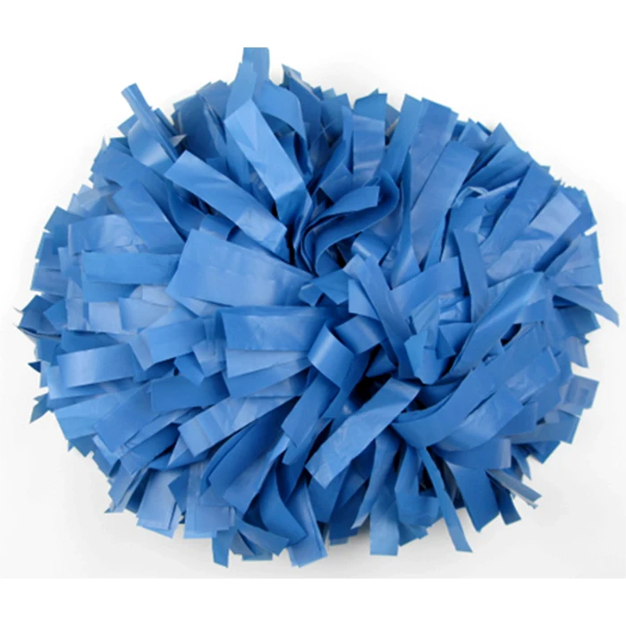 plastic pom poms  for cheerleading and cheerleaders